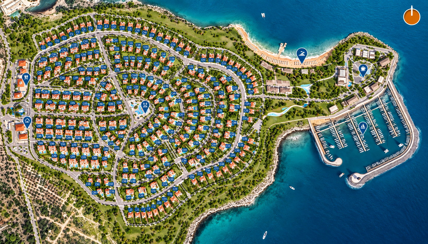 İzmir Mordoğan Oyak İnşaat Mormarin Villas Projesi Satılık 4+1 fotoğraf 8