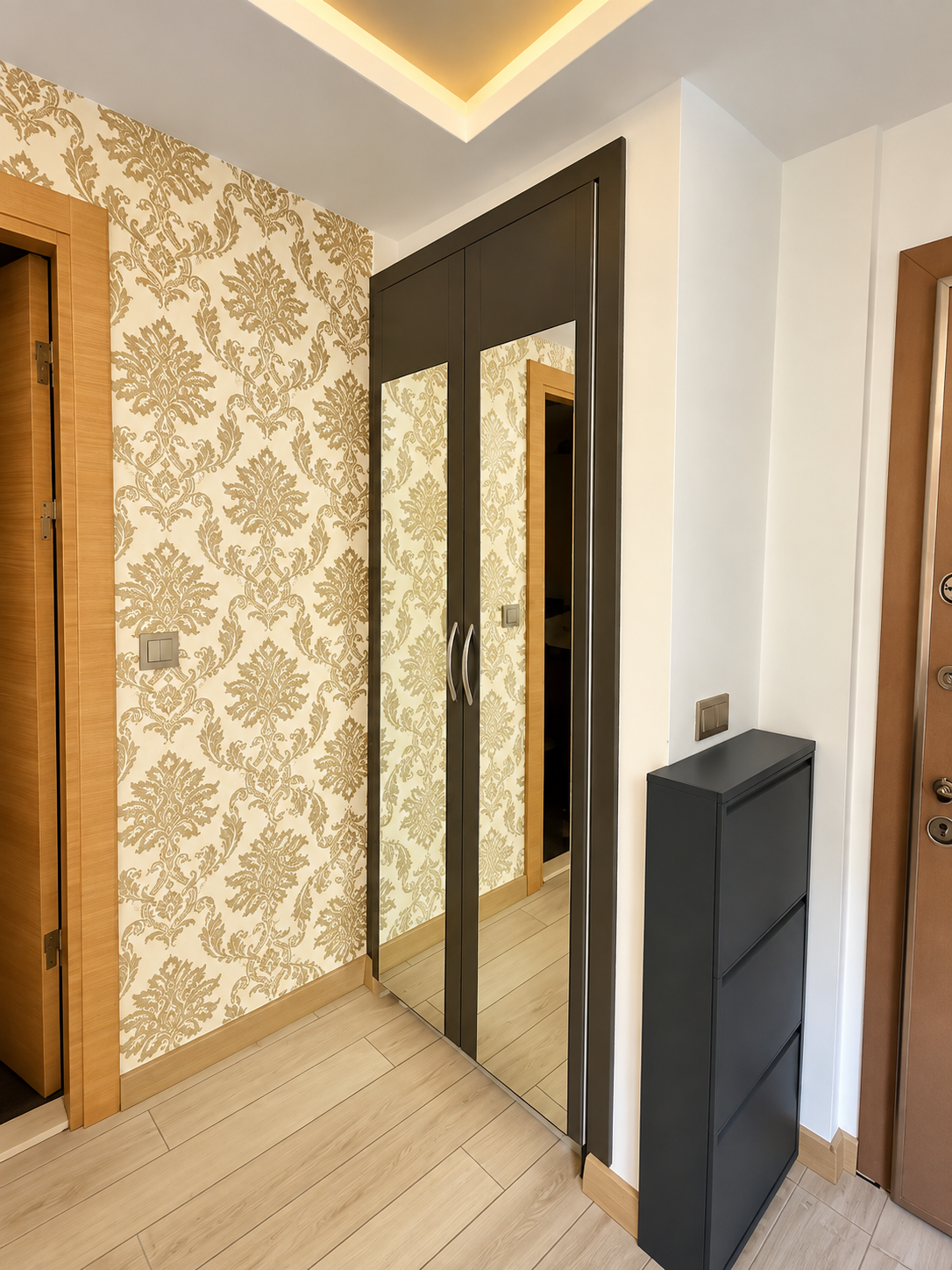 Muammer Akar Mah. Yeni Bina Bahçe Katı Eşyalı Kiralık 1+1 Daire fotoğraf 18