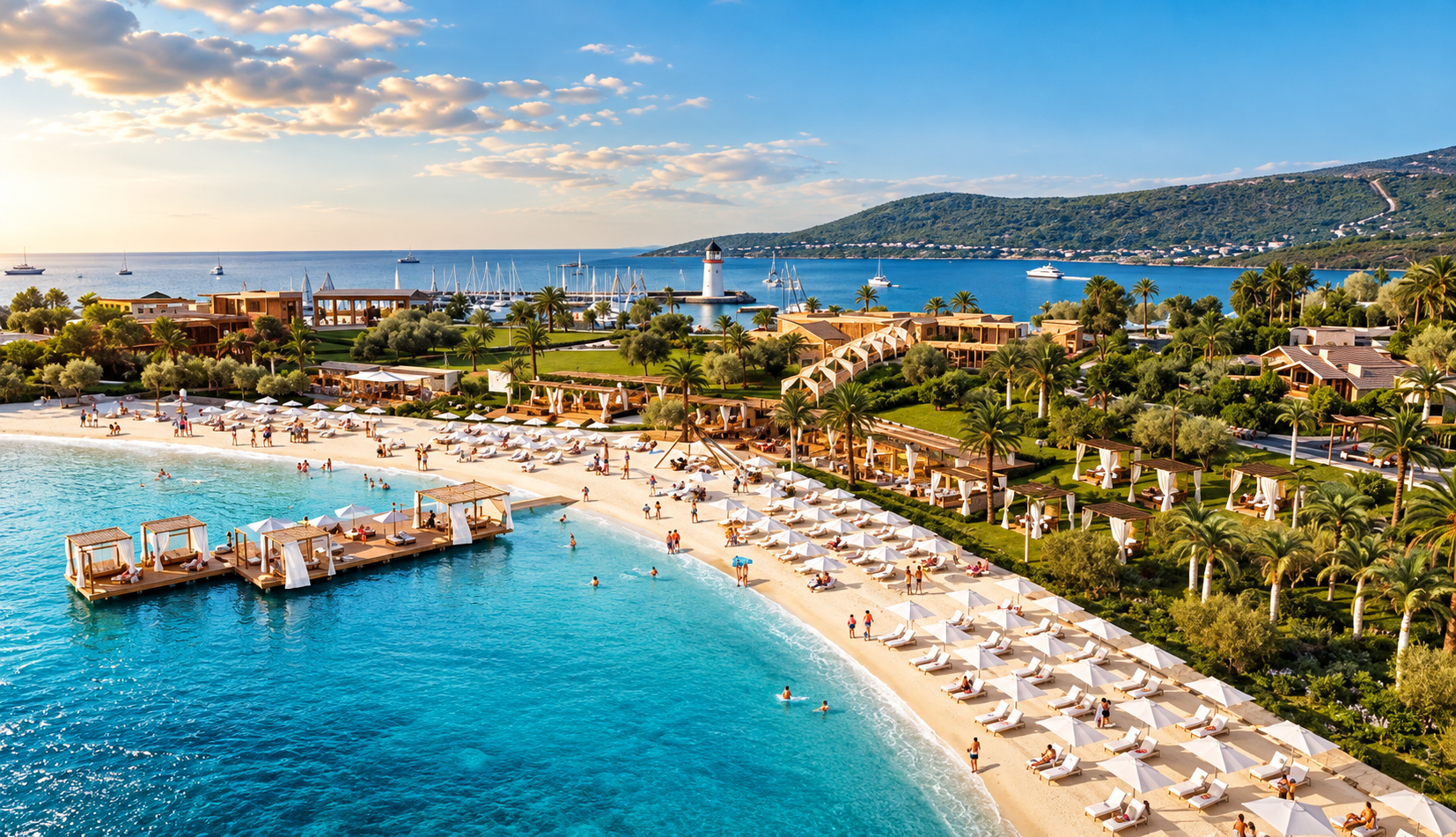 İzmir Mordoğan Oyak İnşaat Mormarin Villas Projesi Satılık 4+1 fotoğraf 5
