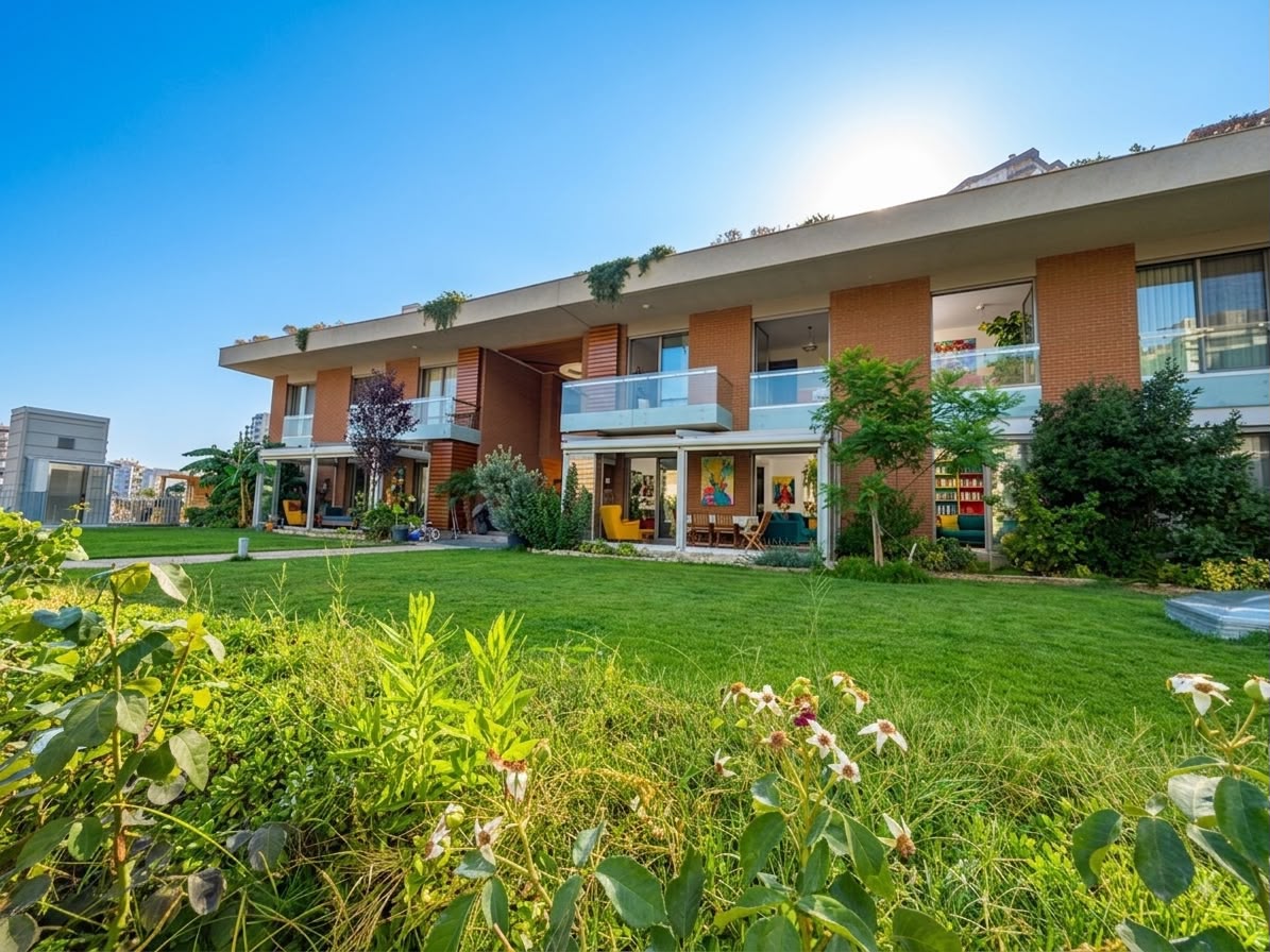 Narlıdere Asma Bahçeler Sitesi Deniz Manzaralı Satılık 3+1 Villa fotoğraf 4